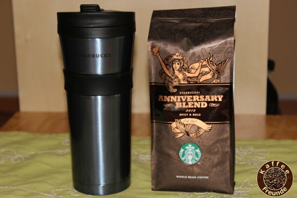 Starbucks Tumbler und Anniversary Blend 2012